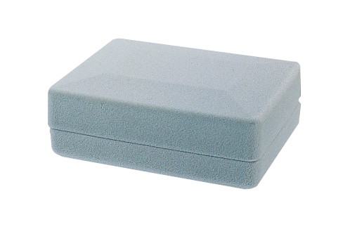 FK-201-BR-Gr ブレスレット・バングルケース　フロッキー　グレー 1個 （ご注文単位10個）【直送品】