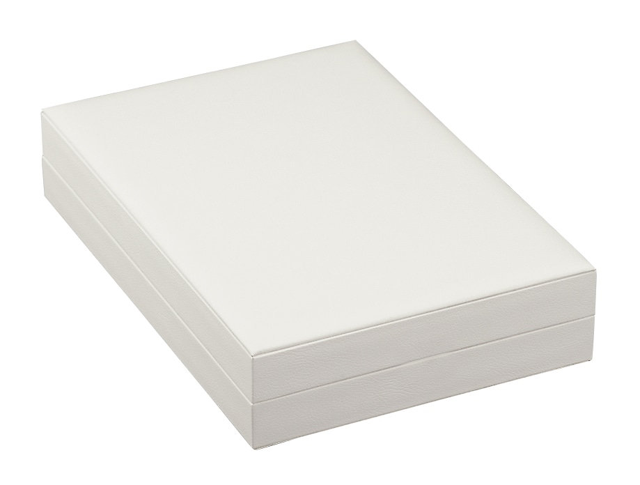 GR-878-NER-WH パール・オメガネックレスケースNER3点　ホワイト 1個 （ご注文単位5個）【直送品】