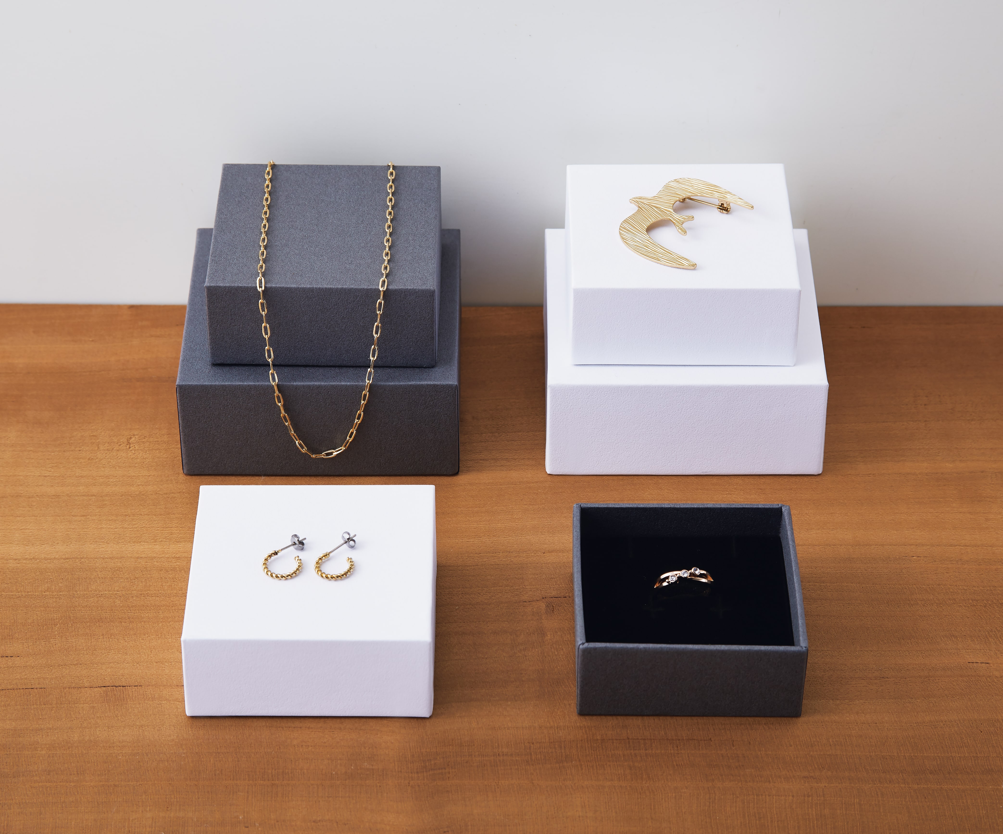 VCT-001-WH VカットボックスSサイズ REP台紙 ホワイト 1個 (ご注文単位10個)【直送品】