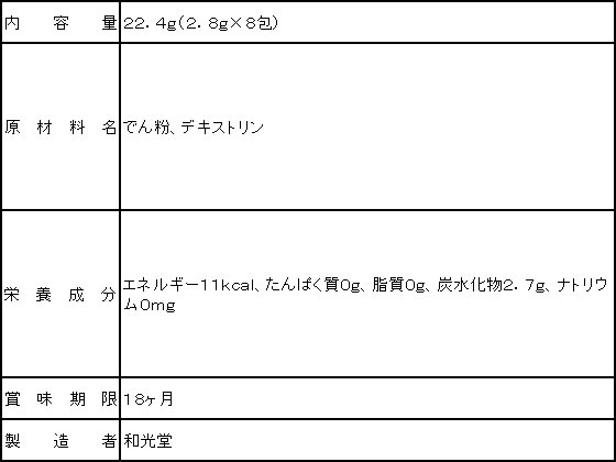 和光堂 手作り応援 とろみのもと 8包 1箱※軽(ご注文単位1箱)【直送品】