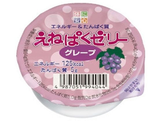 キッセイ薬品工業 えねぱくゼリー グレープ 84g 1個※軽(ご注文単位1個)【直送品】