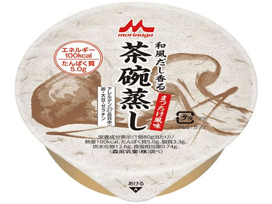 クリニコ 和風だし香る茶碗蒸し まつたけ風味80g 1個※軽(ご注文単位1個)【直送品】