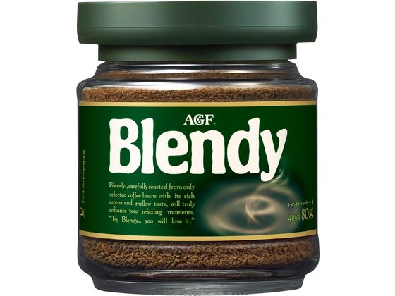 AGF ブレンディ インスタントコーヒー 瓶 80g 1本※軽(ご注文単位1本)【直送品】