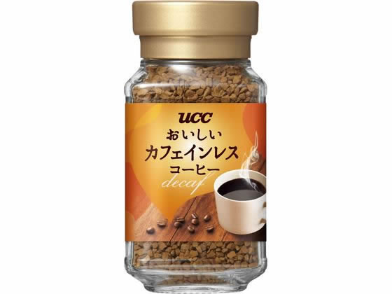 UCC おいしいカフェインレスコーヒー 瓶45g 1本※軽(ご注文単位1本)【直送品】