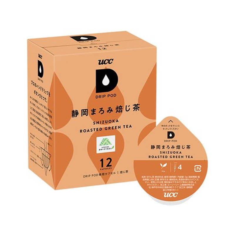UCC DRIPPOD 専用カプセル 静岡まろみ焙じ茶 1箱※軽（ご注文単位1箱)【直送品】