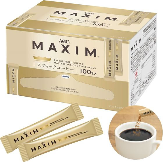 AGF マキシム スティック 100本 1箱※軽(ご注文単位1箱)【直送品】