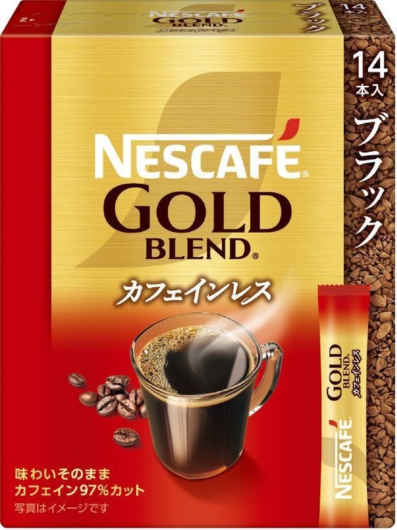 ネスレ ネスカフェ ゴールドブレンド カフェインレス スティックブラック 14P 1個※軽(ご注文単位1個)【直送品】