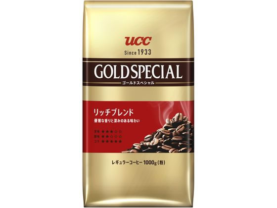 UCC ゴールドスペシャル リッチブレンド1kg 1袋※軽（ご注文単位1袋)【直送品】
