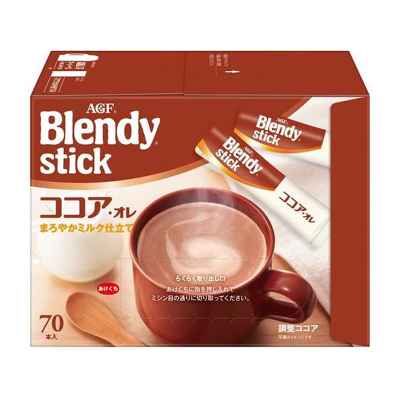 AGF ブレンディ スティック ココア・オレ 70本 1箱※軽（ご注文単位1箱)【直送品】