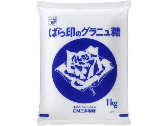 大日本明治製糖 ばら印のグラニュー糖 1kg 1袋※軽（ご注文単位1袋)【直送品】