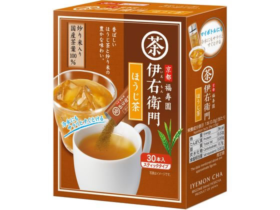 宇治の露製茶 伊右衛門 抹茶入りインスタントほうじ茶スティック 1箱※軽（ご注文単位1箱)【直送品】
