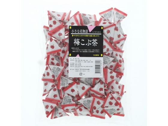 浪花昆布茶本舗 小さな花物語 梅こぶ茶 2g×100包 1袋※軽（ご注文単位1袋)【直送品】