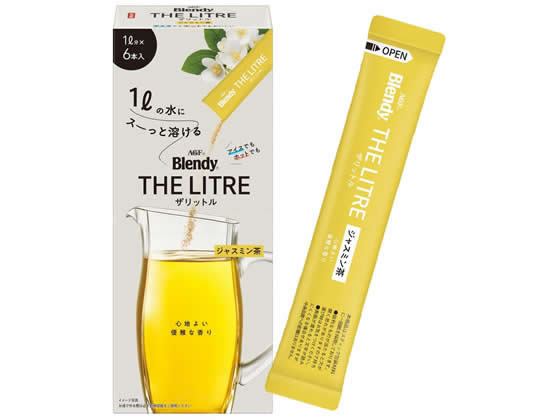 AGF ブレンディ ザリットル ジャスミン茶 4.8g×6本 1箱※軽（ご注文単位1箱)【直送品】