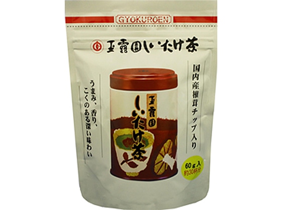 玉露園 しいたけ茶 顆粒 60g 1袋※軽（ご注文単位1袋)【直送品】
