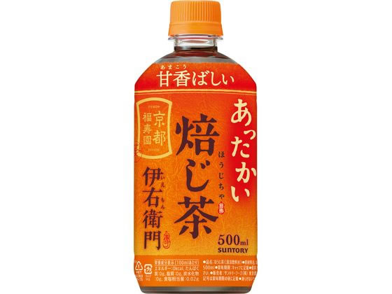 サントリー 伊右衛門 ホット 焙じ茶 500ml 1本※軽（ご注文単位1本)【直送品】