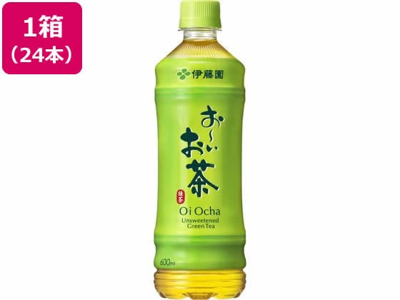 伊藤園 お～いお茶 緑茶 600ml×24本 1箱※軽（ご注文単位1箱)【直送品】