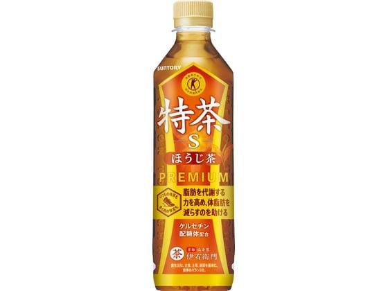 サントリー 特茶 ほうじ茶 500ml 1本※軽（ご注文単位1本)【直送品】