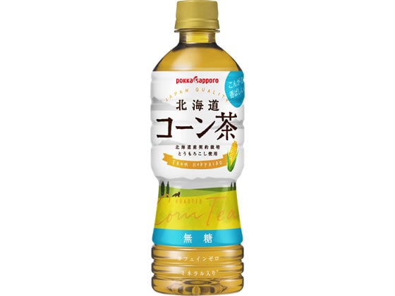 ポッカサッポロ 北海道コーン茶 525ml 1本※軽(ご注文単位1本)【直送品】