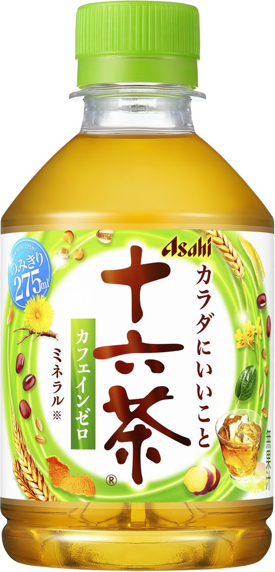 アサヒ飲料 十六茶 275ml 24本 1箱※軽（ご注文単位1箱)【直送品】 包装
