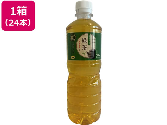 お茶屋さんの緑茶 500ml×24本 1箱※軽（ご注文単位1箱)【直送品】