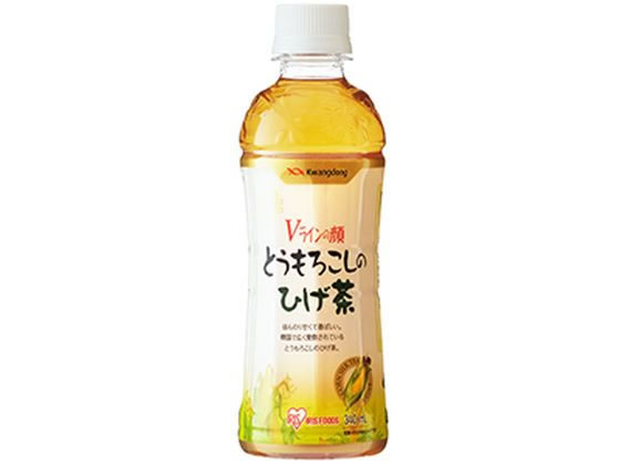 アイリスオーヤマ とうもろこしのひげ茶 340mL 1本※軽（ご注文単位1本)【直送品】
