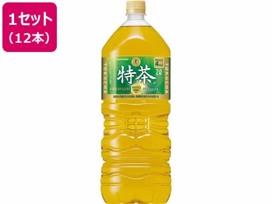 サントリー 緑茶 伊右衛門 特茶(特定保健用食品) 2L×12本 1セット※軽（ご注文単位1セット)【直送品】