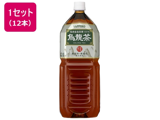 ポッカサッポロ 烏龍茶 2L 12本 1セット※軽（ご注文単位1セット)【直送品】