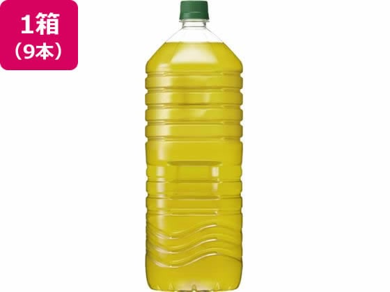 キリン 生茶 ラベルレス 2L×9本 1箱※軽（ご注文単位1箱)【直送品】