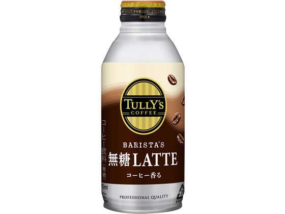 伊藤園 TULLY’S COFFEE バリスタズ ラテ 370ml 1本※軽（ご注文単位1本)【直送品】