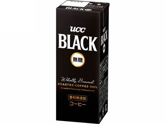 UCC BLACK 無糖 200ml 1本※軽(ご注文単位1本)【直送品】