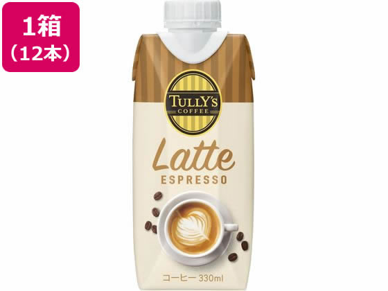 伊藤園 TULLY’S COFFEE エスプレッソ 330ml×12本 1箱※軽(ご注文単位1箱)【直送品】