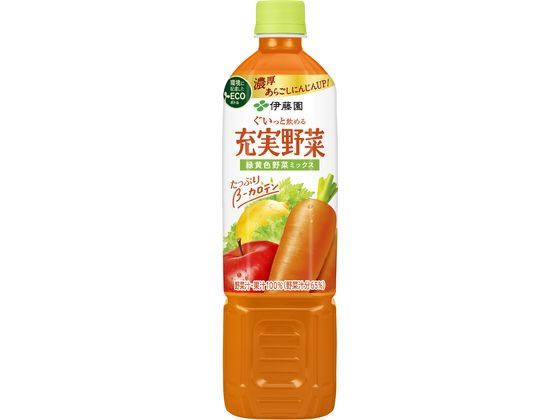 伊藤園 充実野菜 緑黄色野菜ミックス 740g 1本※軽（ご注文単位1本)【直送品】