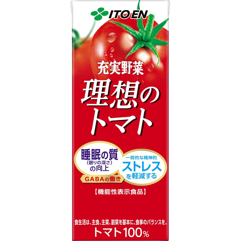 伊藤園 充実野菜理想のトマト 200ml 1本※軽（ご注文単位1本)【直送品】
