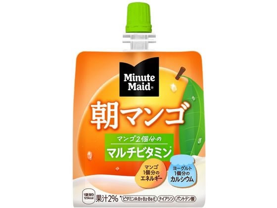 コカ・コーラ ミニッツメイド 朝マンゴ 180g 1個※軽(ご注文単位1個)【直送品】
