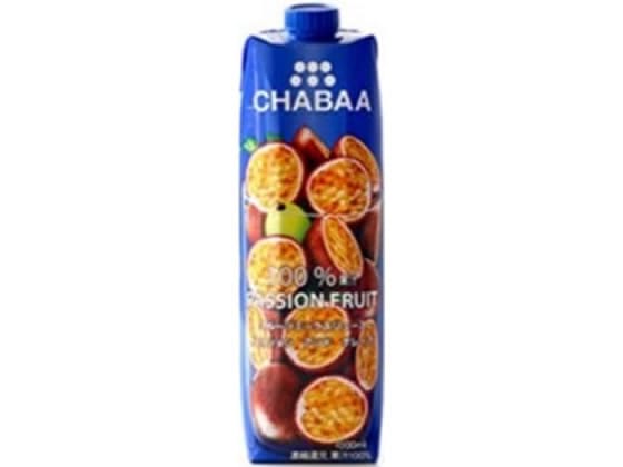 ハルナプロデュース CHABAA パッションフルーツ 1L CB-P 1本※軽(ご注文単位1本)【直送品】