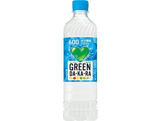 サントリー GREEN DA・KA・RA 600ml 1本※軽（ご注文単位1本)【直送品】