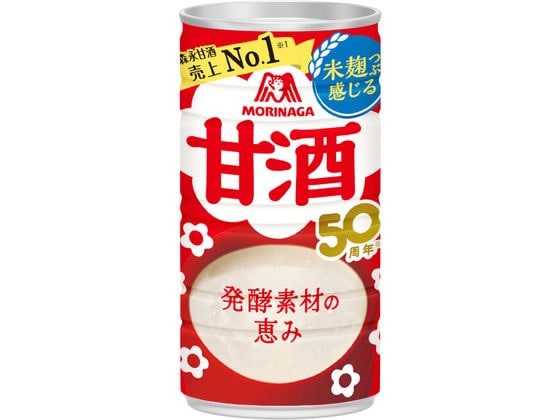 森永製菓 甘酒 190G 1缶※軽(ご注文単位1缶)【直送品】