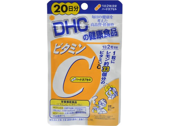DHC ビタミンC ハードカプセル 20日分 40粒 1袋※軽（ご注文単位1袋)【直送品】