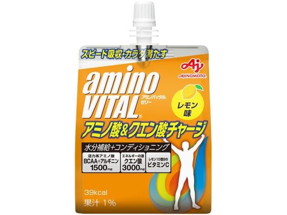 味の素 アミノバイタル ゼリードリンク アミノ酸&クエン酸C 180g 1個※軽（ご注文単位1個)【直送品】