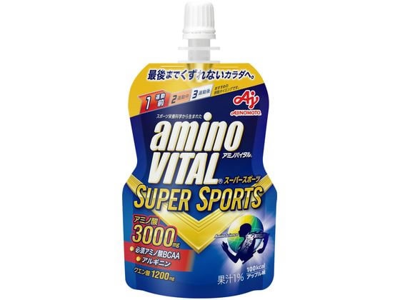 味の素 アミノバイタル ゼリードリンク SUPERSPORTS 100g 1個※軽（ご注文単位1個)【直送品】