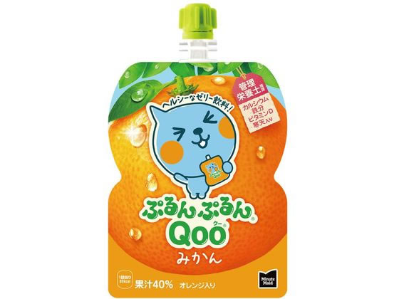 コカ・コーラ ぷるんぷるんQoo みかん味 53043 1個※軽（ご注文単位1個)【直送品】