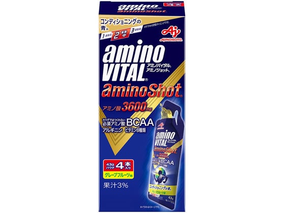味の素 アミノバイタル アミノショット 43g 1個※軽（ご注文単位1個)【直送品】