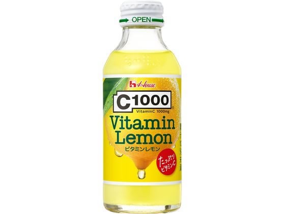 ハウスウェルネスフーズ C1000 ビタミンレモン 140ml 1本※軽（ご注文単位1本)【直送品】