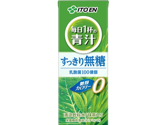 伊藤園 毎日1杯の青汁 無糖 200ml 1本※軽（ご注文単位1本)【直送品】