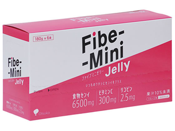 大塚製薬 ファイブミニゼリー 180g×6袋 1箱※軽(ご注文単位1箱)【直送品】