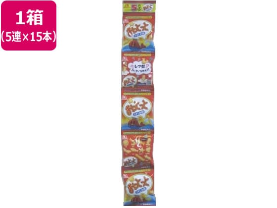 森永製菓 おっとっと おやつパック(うすしお) 5連×15本 1箱※軽（ご注文単位1箱)【直送品】