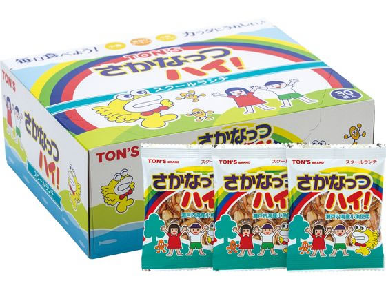 東洋ナッツ食品 さかなっつハイ!スクールランチ 7g×30袋 1箱※軽(ご注文単位1箱)【直送品】