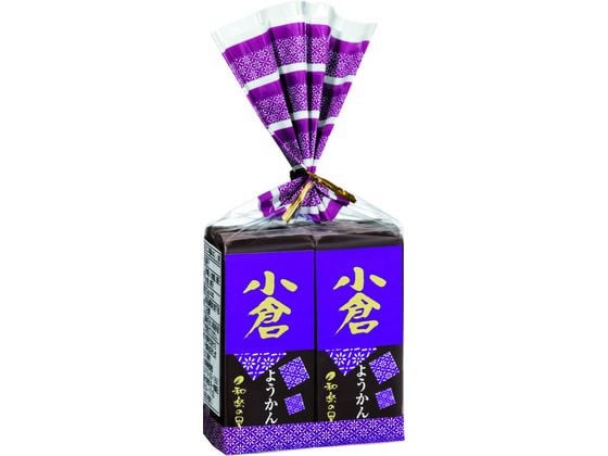 米屋 和楽の里 ミニ羊羹 小倉 58g×4本 1パック※軽（ご注文単位1パック)【直送品】