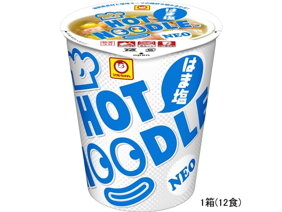 東洋水産 ホットヌードル NEO はま塩 70g×12食 1箱※軽（ご注文単位1箱)【直送品】
