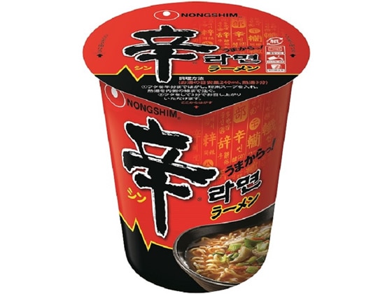 農心 辛カップラーメン 68g 1個※軽(ご注文単位1個)【直送品】